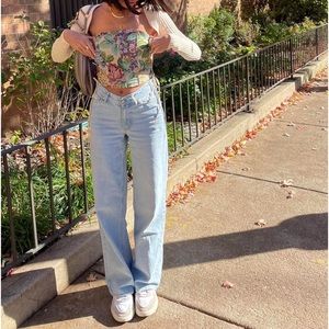 V front BDG Urban Outfitters Jeans Wide Leg